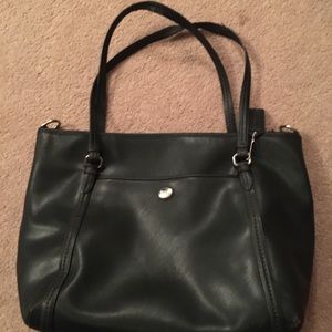 Coach black handbag